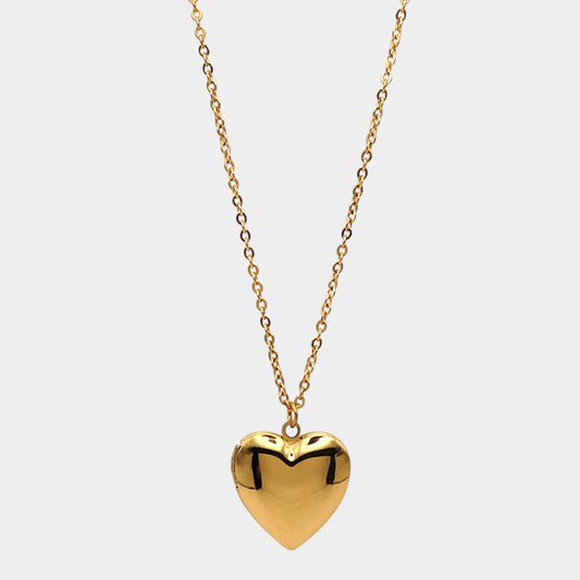 Big Open Heart Necklace