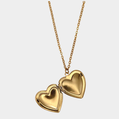 Big Open Heart Necklace