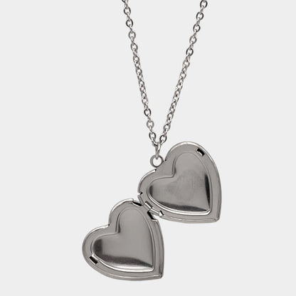 Big Open Heart Necklace