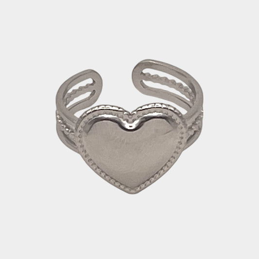 Large Heart Ring