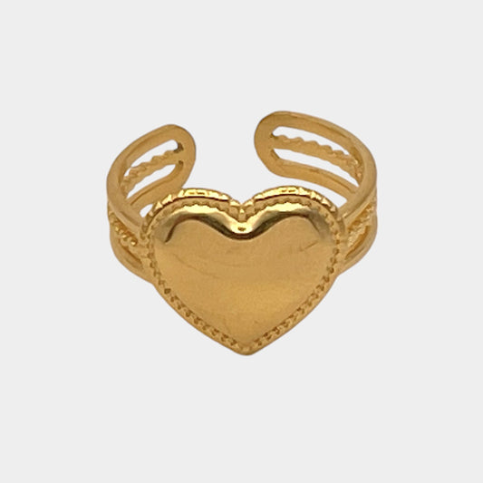 Large Heart Ring