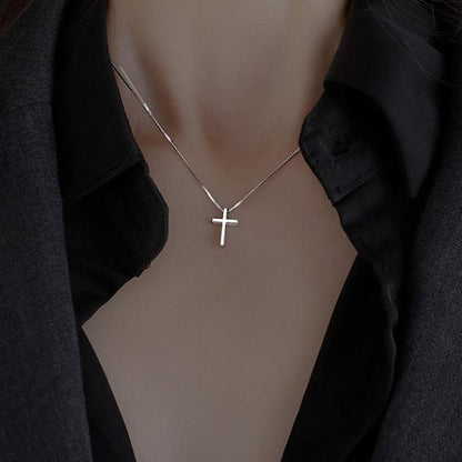 Small Cross Necklace